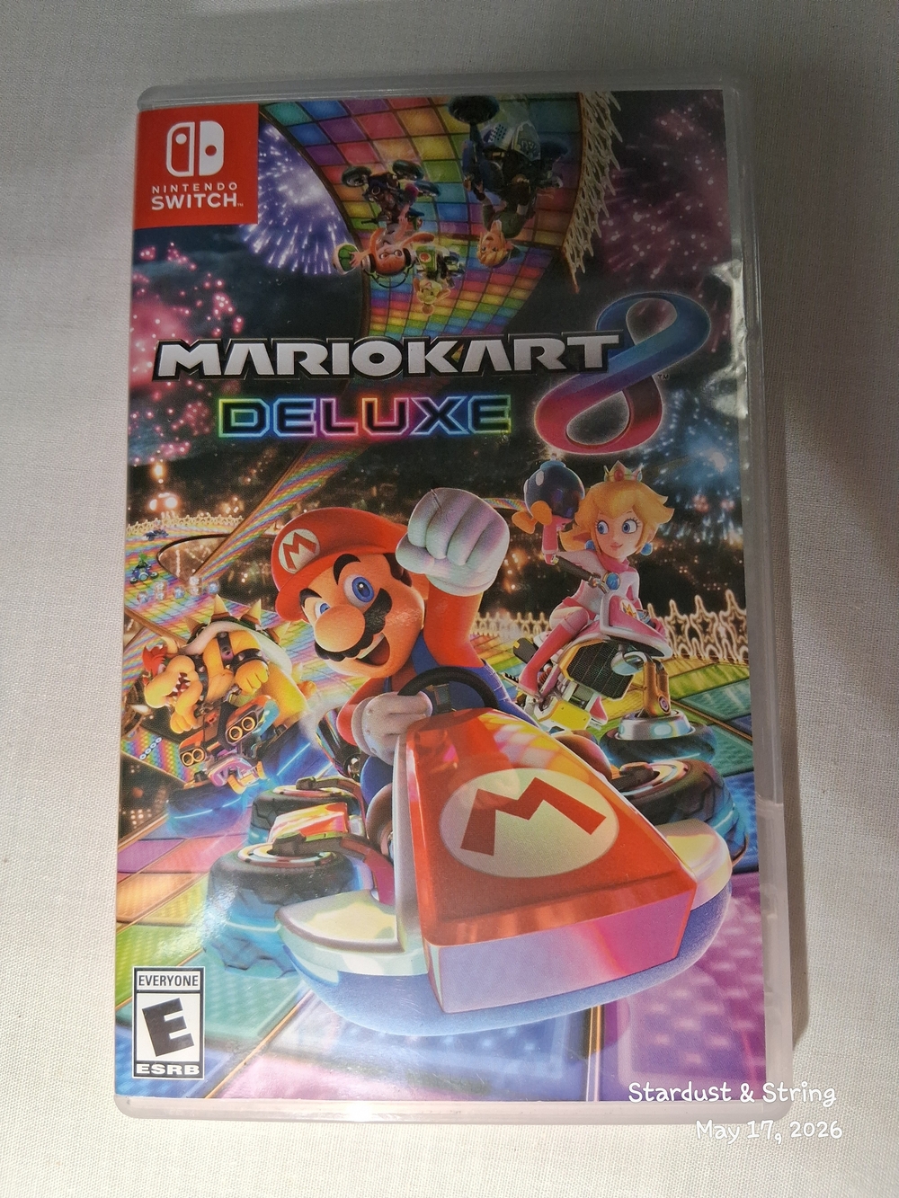 Empty Mario Kart 8 Deluxe Nintendo Switch Replacement Case Only